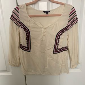 American Eagle peasant top